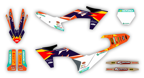Ktm dekor 2024 aufkleber - ktm,