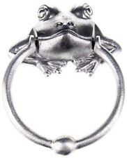 Handtuchring Antik Türklopfer Frosch Froschfigur Wanddeko Handtuchhalter Retro