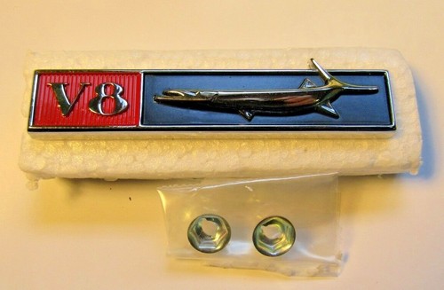 Für cuda fender emblem - lh,