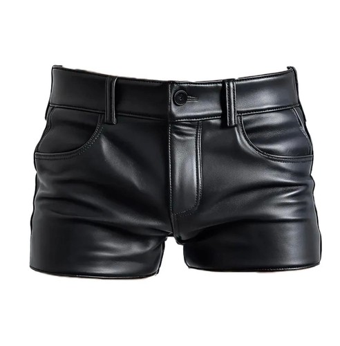 Herren echt leder shorts - herren,