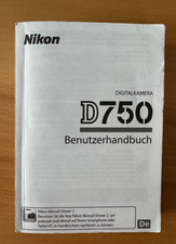Nikon D750 Bedinunungsanleitung