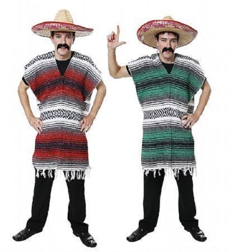 Mexikanischer poncho kostüm - poncho,