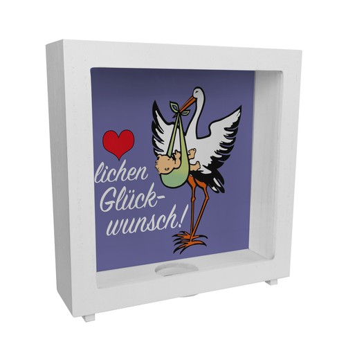 Storch und kind rahmen - kind,
