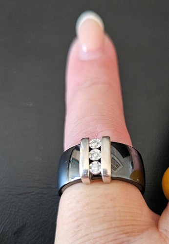 Keramik ring mit echten - keramik,