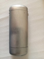 Brillenetui,50'er Jahre, Metall (Aluminium), innen mit Stoff