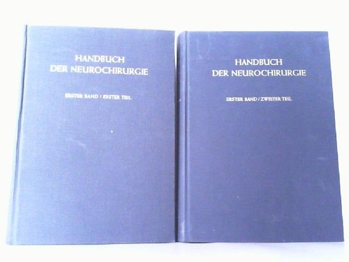 Handbuch der neurochirurgie - handbuch,