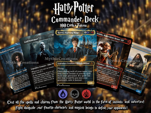 Harry potter mtg commander - harry,