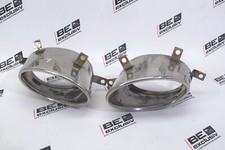 Audi RS6 4G Auspuffblende RETROFIT Endrohrblende SET Auspuff Nachrüstsatz