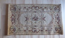 Orient-Teppich klassisch Orientalisch Wohnzimmerteppich beige Creme gemustert