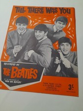 The Beatles. Till there was you. Noten. Von 1957.