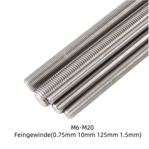 250mm länge feingewinde - 250mm,
