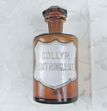 Alte Apothekerflasche Glas