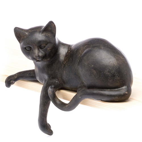 Katze liegend tierwelt figur - katze,