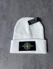 Stone Island Mütze Weiß