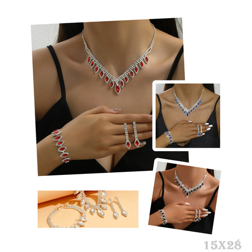 Damen schmuckset halsketten - damen,