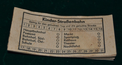 Kleiner block fahrscheine für - kleiner,