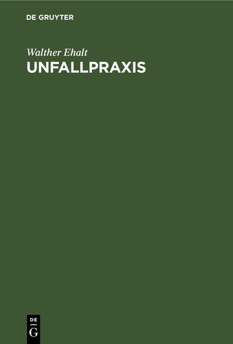 Unfallpraxis walther ehalt - unfallpraxis,