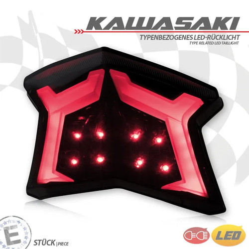 Led rücklicht für kawasaki - led-rücklicht,
