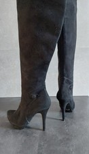 BRANDNEU! Verführerische Overknee-Stiefel Buffalo LondonGr. 36 Wildleder 