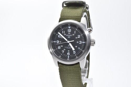Seiko sus ags military dial - sus,