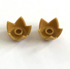 2 Lego Krone perl gold NEU