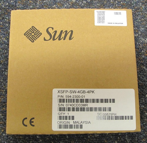 Sun xsfp 4gb 4pk glasfaser - sun,