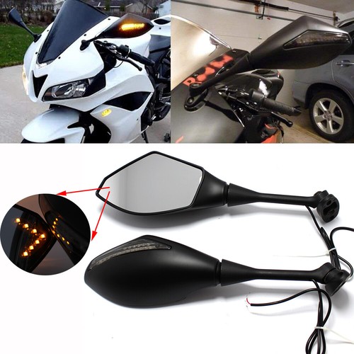 Motorrad rückspiegel mit - motorrad, led