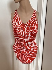 Badeanzug 60er 70er TRUE VINTAGE Gr. 44 / M  oder S / 60s 70s women swimsuit Mod