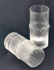 Paar Iittala  Niva Wasser Glas
