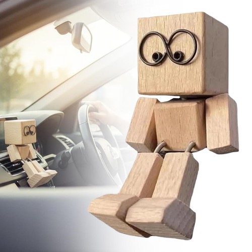 Natürliche holz wackelpuppe - holz,