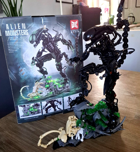 Alien block figur - alien, xenomorph