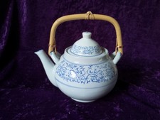 Vintage Porzellan Tee Kanne von Porzellan Made in China Top Zustand