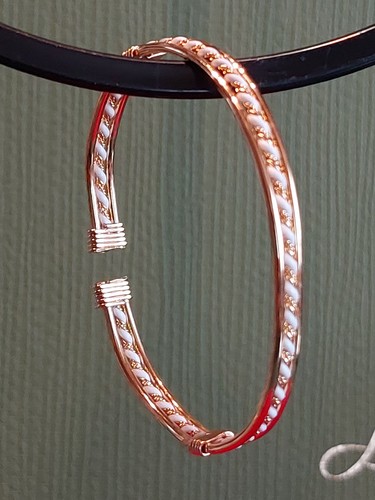 Armband armreif gold - armband, gold/beige