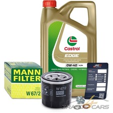 MANN ÖLFILTER+5L CASTROL EDGE