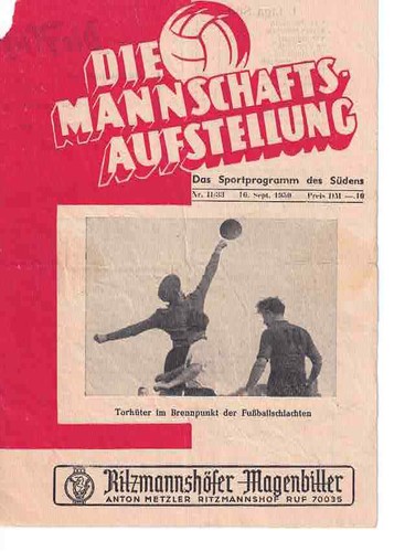 Fussball programmheft 51 - fussball-programmheft, 50/51