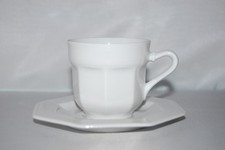 Espressotasse 2tlg. Leonardo weiss weiß Gallo Villeroy Stempel fehlt
