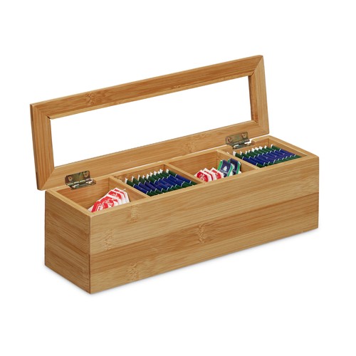 Teebox bambus teekiste - bambus, mit