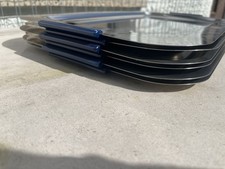 Edelstahl Servierplatten