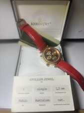Kronsegler Armbanduhr mit Etui