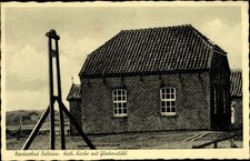 Ak Insel Baltrum in Ostfriesland, Katholische Kirche, Glockenstuhl - 4429461