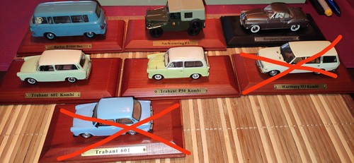 Modellautos aus der ddr - aus,