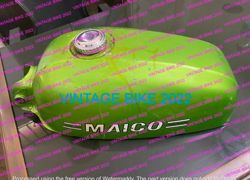 Maico 250 grün stahl - maico,