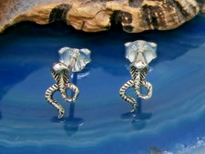 1 Paar Schlange Ohrstecker 925