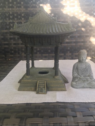 Antiker tempel messing schwer - tempel,