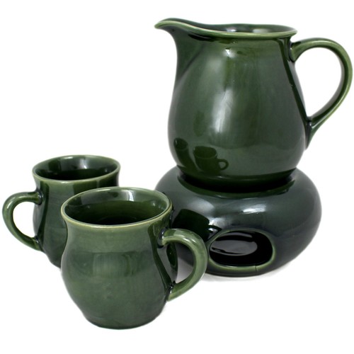 Glühwein punsch keramik set - glühwein,