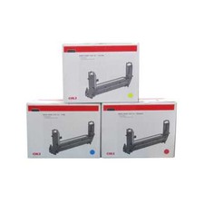 3 x OKI Drum Type C4 CMY