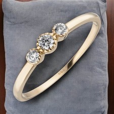 Damen Ring 333 Gold Gelbgold 3