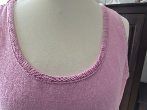 Leinenkleid soccx rosa - leinenkleid,,soccx", gr