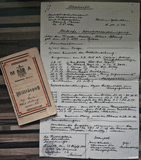 Militärpaß Kaiserliche
