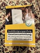 Gesetzessammlung AEVO Ausbildereignungsprüfung